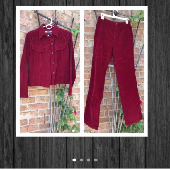 Live a Little Jackets & Blazers - 🤑VINTAGE 💜LIVE A LITTLE jacket CORDUROY SET